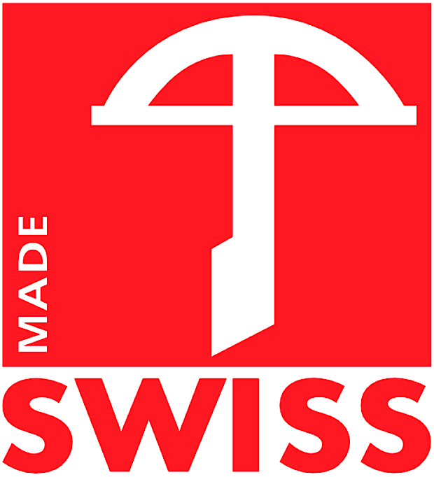 Die Armbrust Zeichen für Swiss Made Swiss Label - das Swiss Made Siegel