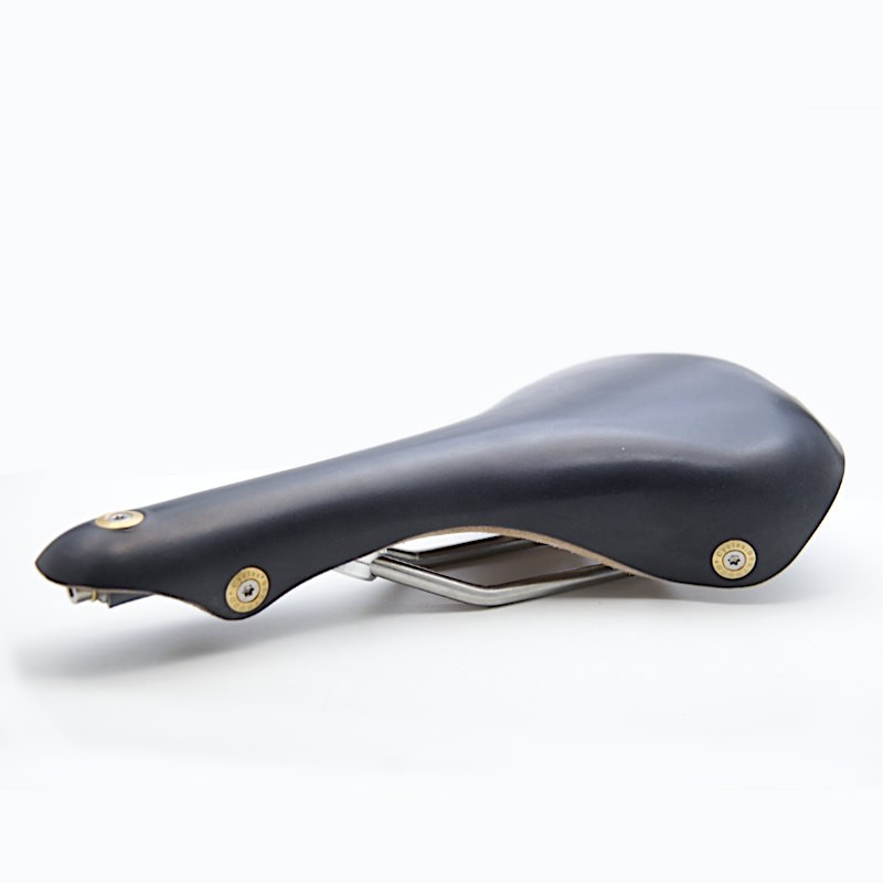 Berthoud Cycles Soulor Ledersattel schwarz