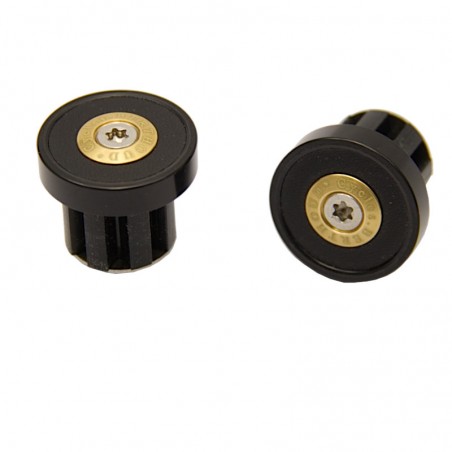 Berthoud cycles embouts de guidon noir/noir