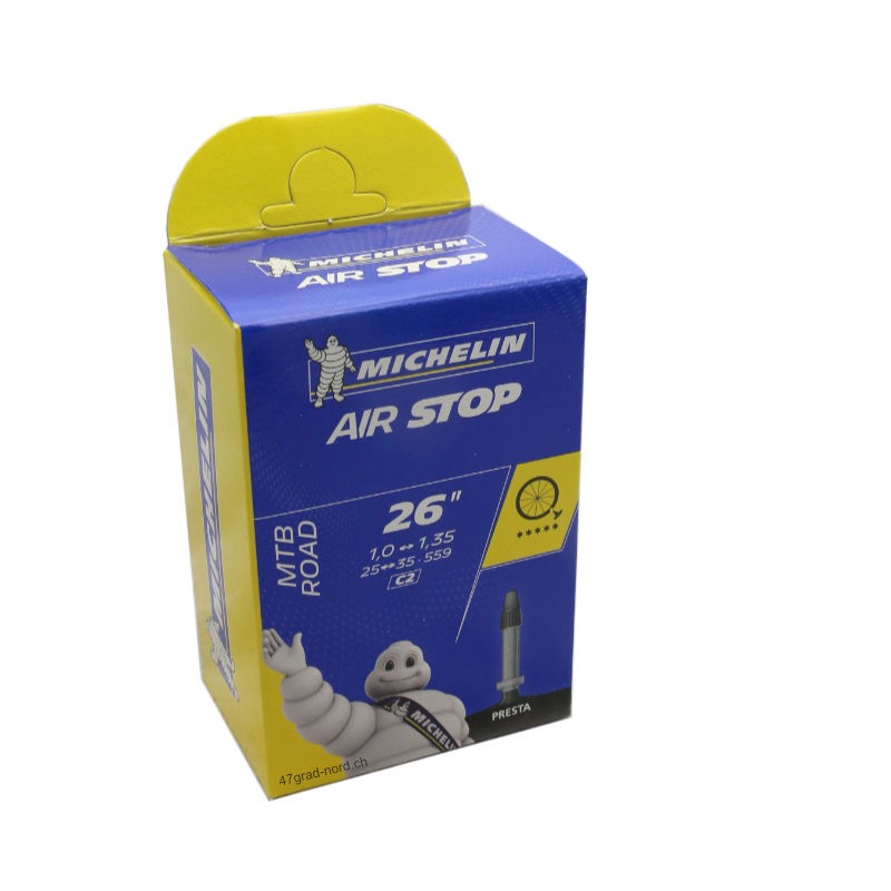 Michelin Airstop C2 Fahrradschlauch 26x 1.0-1.35 SV