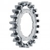 Gates Carbon Drive CDX Centertrack-Pignon cannelé  pour Rohloff 20D