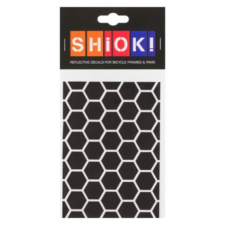 SHIOK! Reflektor-Folienset Honeycomb schwarz