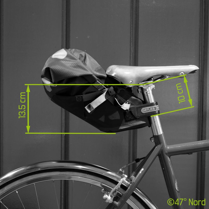 ORTLIEB Sacoche Cadre - 4L - noir mat