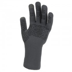 All Weather Ultra Grip-Strickhandschuhe von Sealskinz schwarz Handinnenfläche