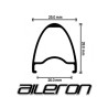 Roues Gravell Velocity Aileron + White Industries CLD argent poli
