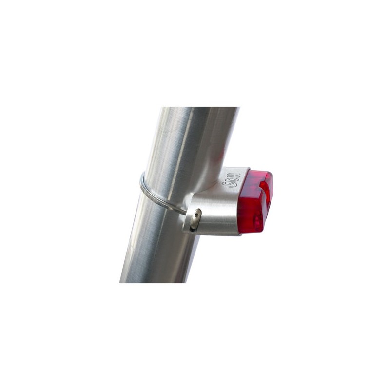 seatpost sattelstütze ShockStop with damping element 400mm Version:E-Bike + Rückenkorb Stealth Bomber surface road Casco E.Motion 2 -