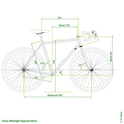 Surly Midnight Special Gravelbike 50cm