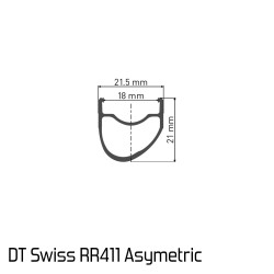 47°Nord Road Laufradsatz Chris King R45| DT Swiss RR411