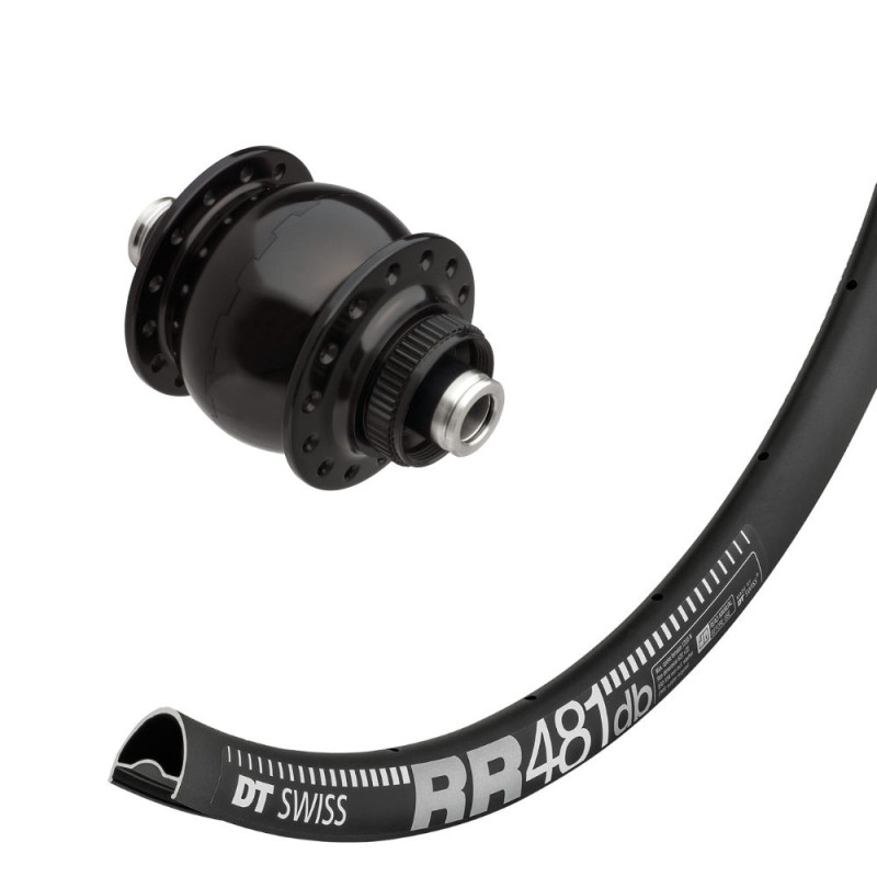 47° Nord roue av Gravel  28" SON 28 moyeu-dynamo CL| Jante DT Swiss alu