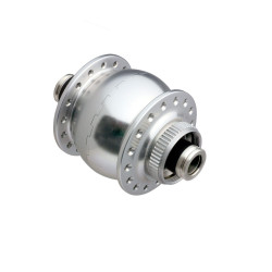 SON 28 Disc Nabendynamo Centerlock Steckachse 100/12 silber