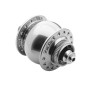 SON 28 Disc Nabendynamo Centerlock Schnellspannachse silber