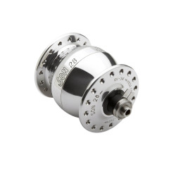 SON 28 Nabendynamo silber poliert