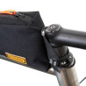 Restrap Top Tube Bag Befestigung am Steuersatz