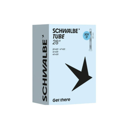 Schwalbe Schlauch SCV17 28" (28/47-622) Clik Valve