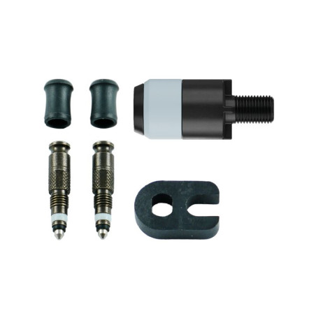 Schwalbe Clik Valve Umrüstkit Presta inkl.  Pumpkopf-Adapter