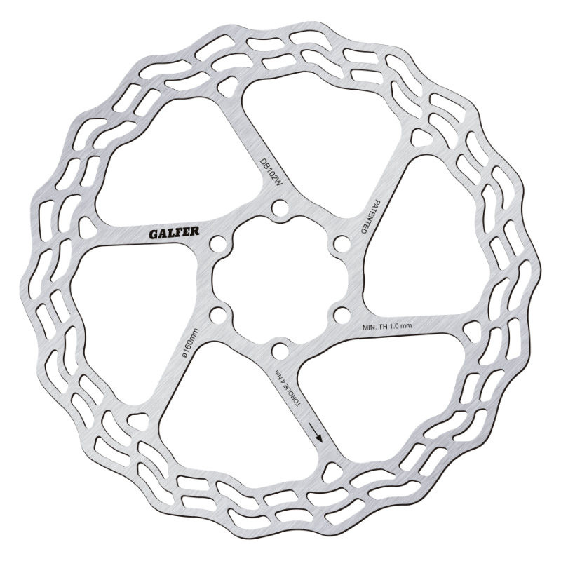 Galfer  Road Disc Wave de freins 6-trous 180mm