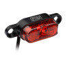 SON LED Gepäckträgerrücklicht schwarz Optik rot
