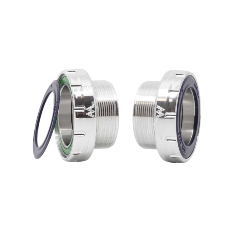 White Industries BSA 30 boîtier de pédalier inox argent