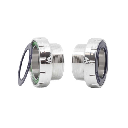 White Industries BSA 30 boîtier de pédalier inox argent