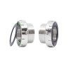 White Industries BSA 30 boîtier de pédalier inox argent