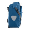 Ortlieb Back-Roller Plus Hinterradtasche denim Seite mit grossem Reflektor