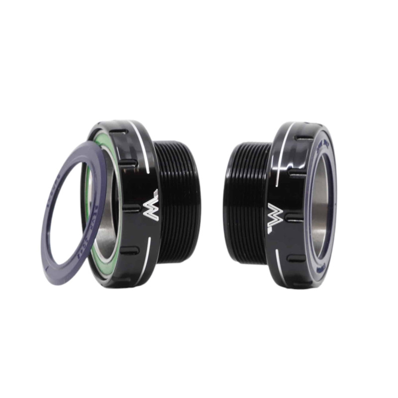 White Industries Edelstahl Innenlager BSA 30mm schwarz